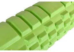 Масажний ролик EasyFit Grid Roller 33 см v.1.1 Салатовий (EF-2020a-GN) - мініатюра 3