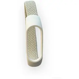 Ремінець BeCover Elastic Nylon Style для Xiaomi Mi Smart Band 5 / Mi Smart Band 6 Size M Beige (710495) - мініатюра 3