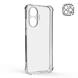 Прозрачный чехол для Xiaomi Poco F7 с защитой камеры и усиленными бортиками, тонкий, силиконовый, бесцветный, ударопрочный, противоударный бампер с закрытой камерой, ArmorStandart (ARM80346) - мініатюра 2
