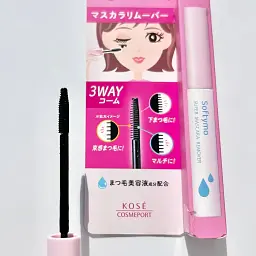 Японський засіб для зняття туші Softymo Super Mascara Remover, 6,5 мл - мініатюра 4