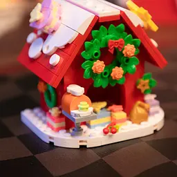 Конструктор Pantasy Snoopy Різдвяна ялинка (86909) - мініатюра 4