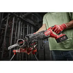Пила шабельна акумуляторна безщіткова MILWAUKEE, M18 FSZ-0X (каркас, полотно, HDкейс) - мініатюра 10