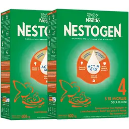 Сухая молочная смесь Nestogen 4 с лактобактериями L. Reuteri 1.2 кг (2 шт. по 600 г)