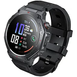 Смарт-годинник Y37 Smart sports watch (call version) Black Hoco teh0030172