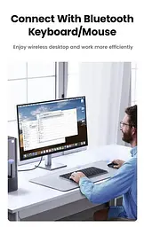 USB Bluetooth-адаптер Ugreen Bluetooth 5.3 передатчик для компьютера ноутбука Black (15610) - мініатюра 7
