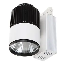 Світильник трековий поворотний LED 401/30W NW COB WH/BK Brille 32-325 - мініатюра 4