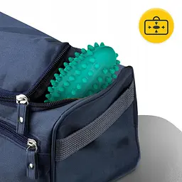 М'яч масажний огірок 4FIZJO Spike Bean 11.5 x 5 см Green (P-5905973403320) - мініатюра 2