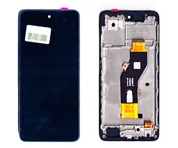 Дисплей Tecno Spark 20 (KJ5) чорний + рамка