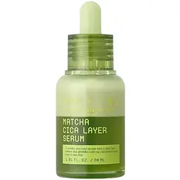 Успокаивающая сыворотка VT Cosmetics Matcha Cica Layer Serum с зеленым чаем и центелой 30 мл