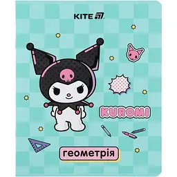 Набор тетрадей Kite Kuromi Геометрия предметный 48 листов в клетку 10 шт. (HK25-240-1)
