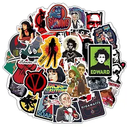 Стікерпак GeekLand Cinema Icons 50 штук - мініатюра 2