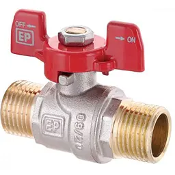 Кран кульовий EUROPRODUCT 1/2"