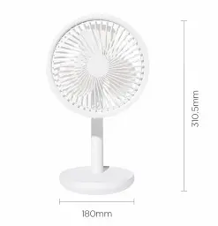 Портативний вентилятор Solove Stand Fan F5 White - мініатюра 7