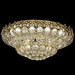 Люстра Brille торт стельова з підсвічуванням LED E14 40W CH (BCL-388S/13) - мініатюра 2