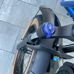 Електровелосипед Volto Cruise двомiсний 20" 1000W 20Ah + NFC блакитний - мініатюра 5
