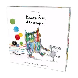 Настольная игра Feelindigo Цветной Монстрик (The Color Monster) украинский (LFCACB181)