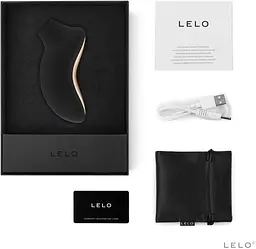 Стимулятор Lelo Sona 2 Звуковий клітора, 10х5.6 см чорний - мініатюра 5