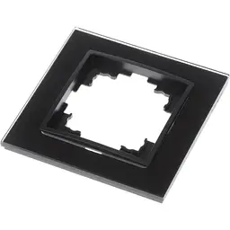 Рамка Brille одинарна чорна (скло) NB-1F bk - мініатюра 2