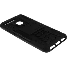 Чохол-накладка Toto Dazzle Kickstand 2 in 1 Case HuAwei Y6 2018 Black - мініатюра 4