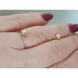 Золоте кільце Tango Кульки. 390220М - мініатюра 3