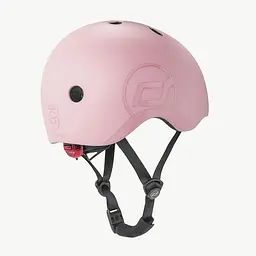 Шолом захисний дитячий Scoot and Ride з ліхтариком 51-53 см рожевий (SR-190605-ROSE) - мініатюра 2