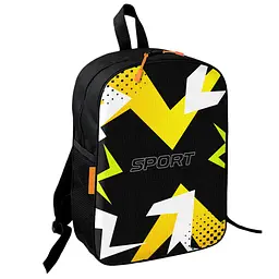 Рюкзак спортивний, шкільний дитячий з принтом Sport 36х27 см підлітковий для хлопчика, дівчинки  (4092)