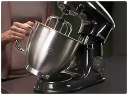 Тістоміс міксер планетарний Zeegma PLANEET CHEF BLACK 2200 Вт - мініатюра 10