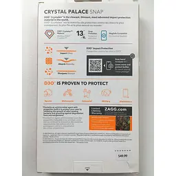 Оригінальний протиударний чохол Gear4 Crystal Palace MagSafe для iPhone 14 Pro Max (6.7") Прозорий - мініатюра 5