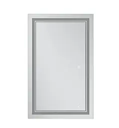 Дзеркало Mixxus Premium QUADRO MR20-50x80-REVERSE (LED Touch, Anti-fog) (MP6620) - мініатюра 4