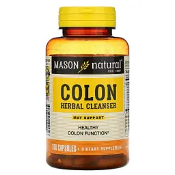 Трави Mason Natural Трав'яна очищуюча суміш для кишечника, Colon Herbal Cleanser (MAV-12221)