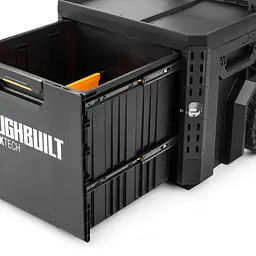 Ящик для інструментів TOUGHBUILT TB-B1-D-R91 StackTech на колесах з 1 висувною шухлядою - мініатюра 4