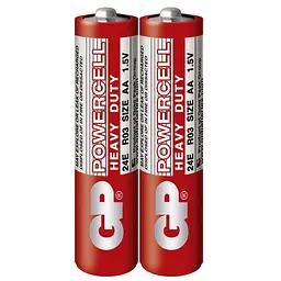 Батарейка GP POWERCELL 1.5 V 24ER-S2 сольова R03, AAA (2шт сп.)