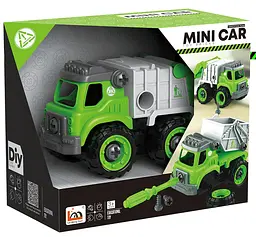 Конструктор DIY Spatial Creativity Сміттєвоз LM9041, зелений (CJ-1614182) - мініатюра 4