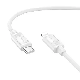 Кабель HOCO C Lightning Benefit PD silicone charging data cable X122 |1m, 27W| - мініатюра 3