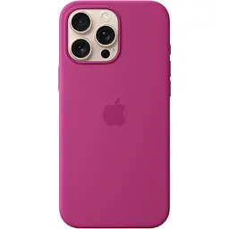 Чохол Silicone Case with MagSafe для Apple iPhone 16 Pro Max Fuchsia AAA [116582]