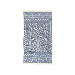Рушник Barine Pestemal - Kilim 90x160 Denim синій