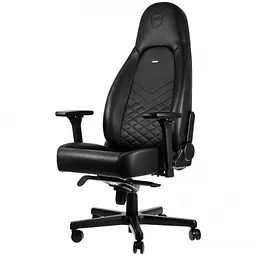 Ігрове крісло NOBLECHAIRS ICON Black (NBL-ICN-PU-BLA) - мініатюра 3