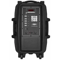 Портативна колонка бумбокс XPRO GZ-612 валіза 30Вт USB SD FM радіо Bluetooth 1 мікрофон ДК (MER-15679) - мініатюра 4