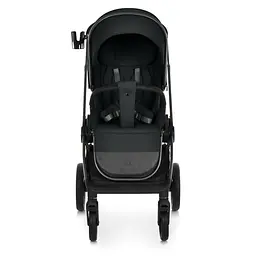 Коляска універсальна 2 в 1 ELLE ME 1221 Black - мініатюра 7