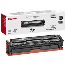 Картридж Canon 731 Black, для LBP7100/7110 (6272B002)
