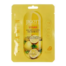 Маска тканинна для обличчя Jigott Vitamin Real Ampoule Mask з вітамінами