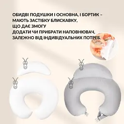 Подушка для годування диванчик Sei Design 60х70х16 см - мініатюра 3
