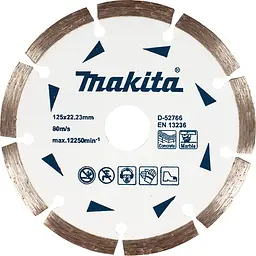 Диск алмазний по бетону та мармуру 180 x 22.23 мм Makita D-52772