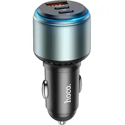 Автомобільний зарядний пристрій HOCO NZ9 Galloper 95W three-port(2C1A) car charger Black (6931474795113)