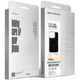 Чохол до мобільного телефона Armorstandart Clear Hybrid MagCase Apple iPhone 16 Pro Black (ARM91731) - мініатюра 3