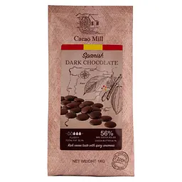 Шоколад чорний 56% Natra Cacao 1 кг