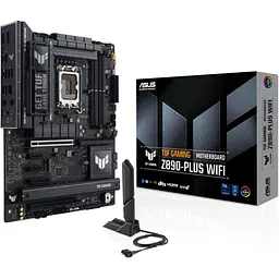 Материнська плата Asus TUF Gaming Z890-PLUS WIFI s1851 Z890 4xDDR5 M.2 DP HDMI Wi-Fi BT ATX - мініатюра 8