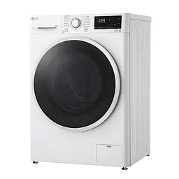 Пральна машина LG фронтальна, 8,5 кг, 1200, A+++, 48см, дисплей, пара, інвертор, білий (F2V3GS7WW) - мініатюра 5