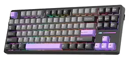 Клавіатура MageGee Light 87 RGB Blue Whale Switch Wireless (6971969728721-UA) Dark Purple (G-000003945) - мініатюра 4