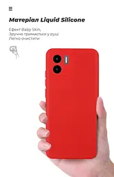 Чехол ArmorStandart ICON для Xiaomi Redmi A1 / A2 с крышкой камеры, красный (ARM62834) - мініатюра 7